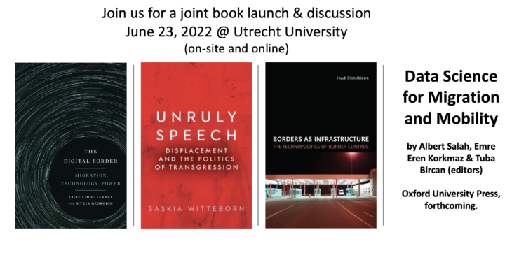 covers of books presented during book launch, June 23, 2022, Utrecht University